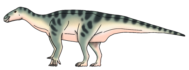 Iguanodon bernissartensis render