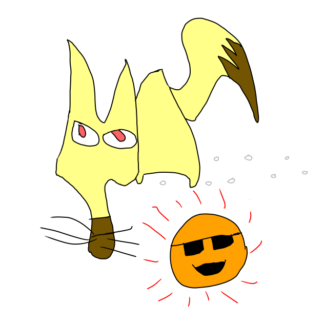 キツネとサニーさん
