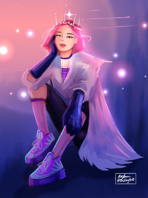 Loona Haseul fanart