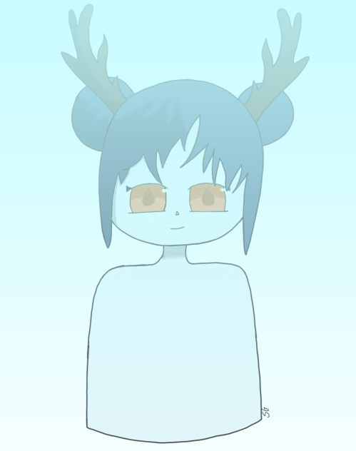 Winter Deer - ibisPaint