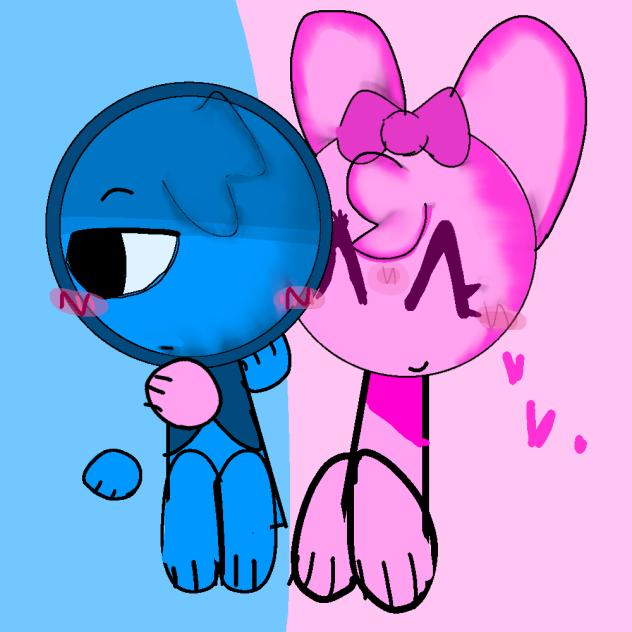 pinki x jevin💙💗