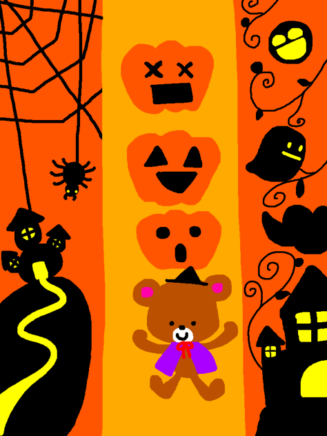 ハロウィンだだ