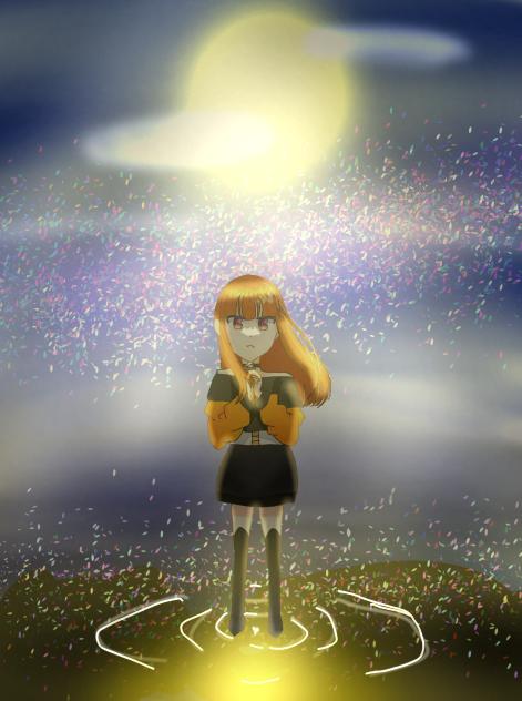 満月の夜に　えとさん