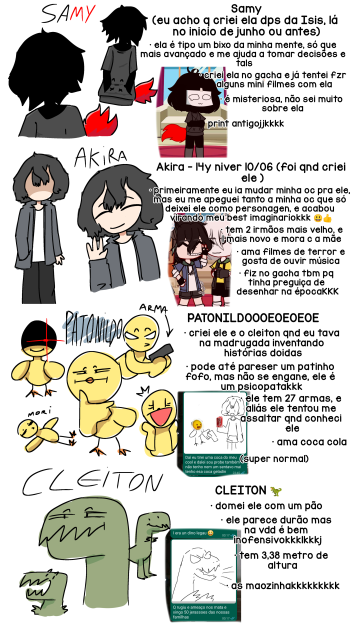 apresento a voses os meus amg imaginario