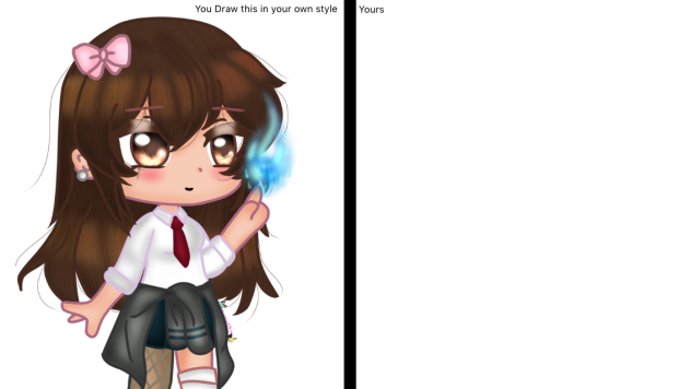 You Draw This in your own style