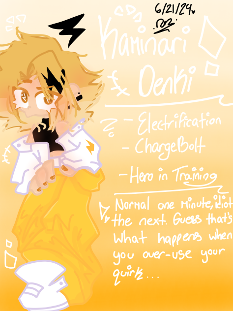 •Seat 7 - Denki Kaminari•