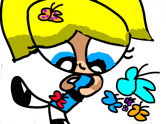 Butterflies love bubbles!