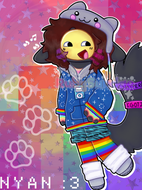 NYAN 🌈🐾 (OC)
