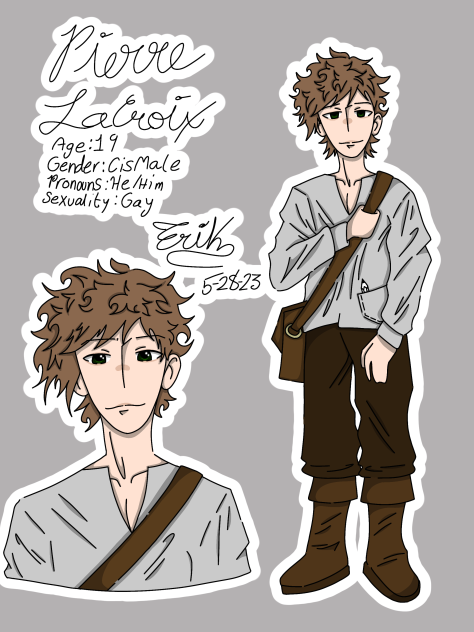 Main Character for Comic