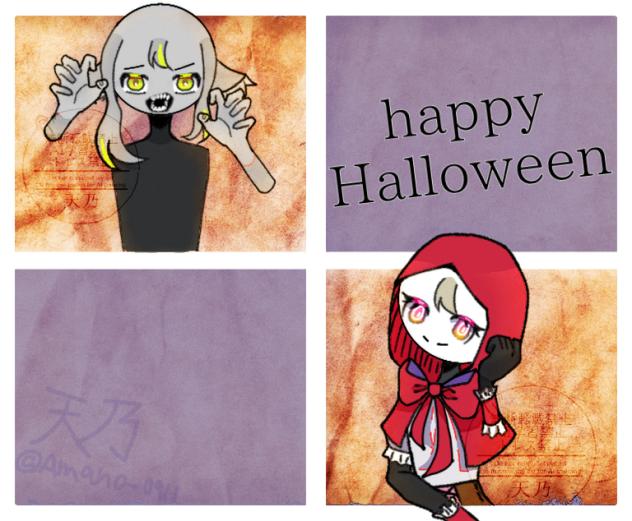 狼と赤ずきん【企画絵】