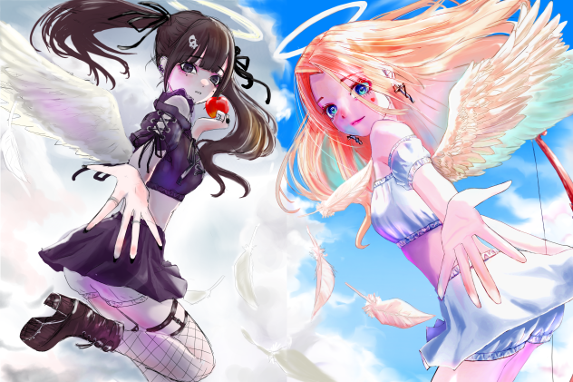 天使×2