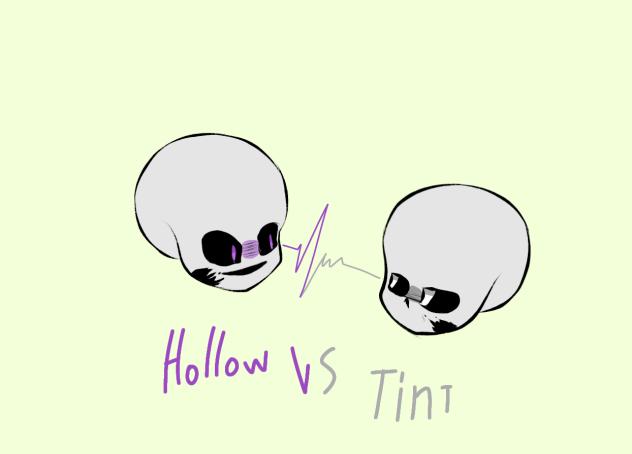 Hollow Ink vs Tint Sans