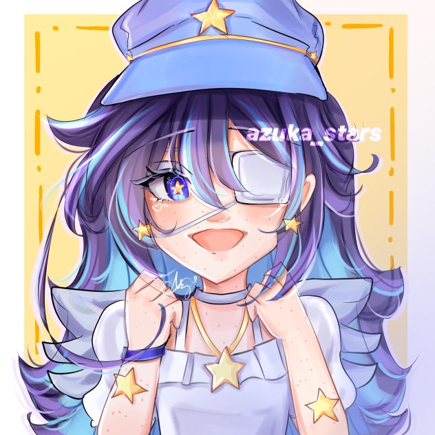 Chica con gorro de estrellita