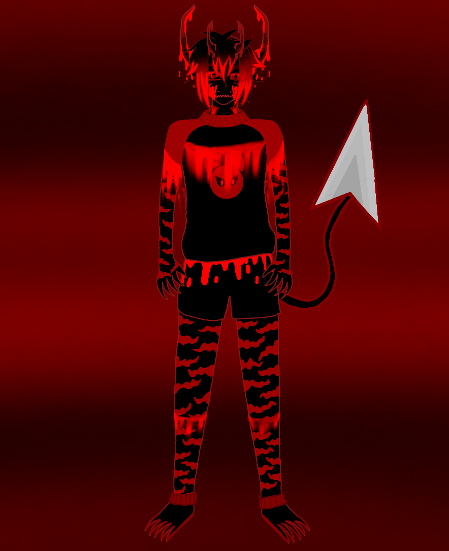 Nighty's demonic form - Goop Demon - ibisPaint