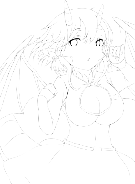 Blu(lineart)(requested)