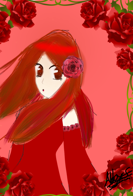 rose 🌹 - ibisPaint