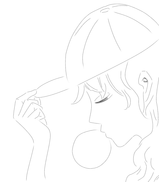 Bubble gum (coloring sheet)