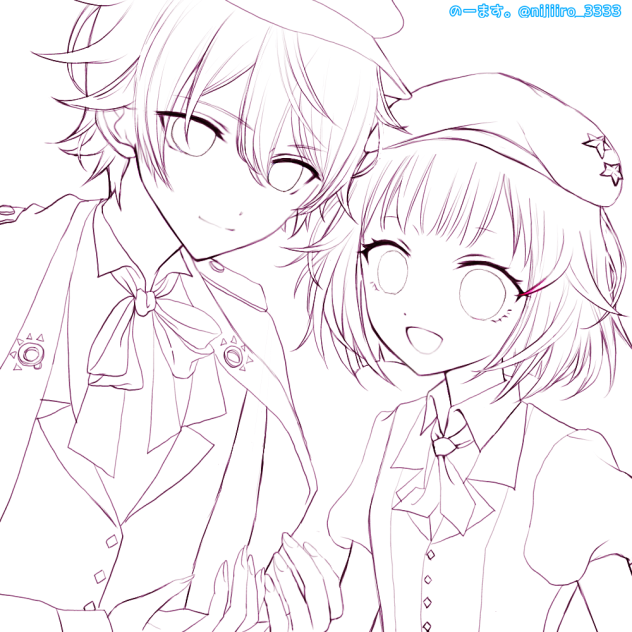 星の旋律(lineart)