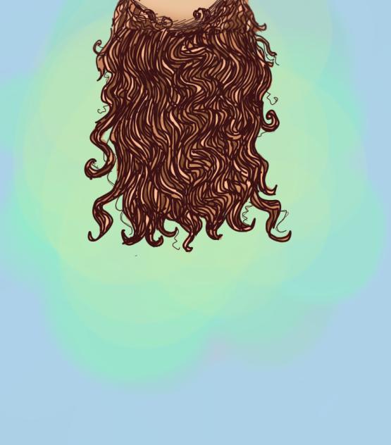 Working on my hair skillz