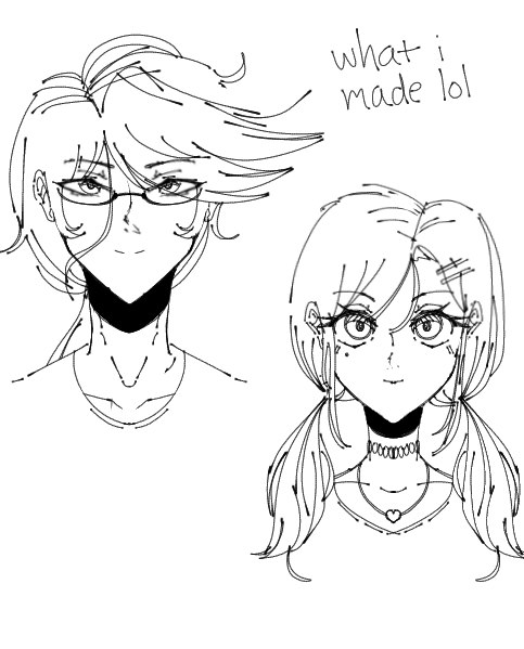 idk just faces i guess