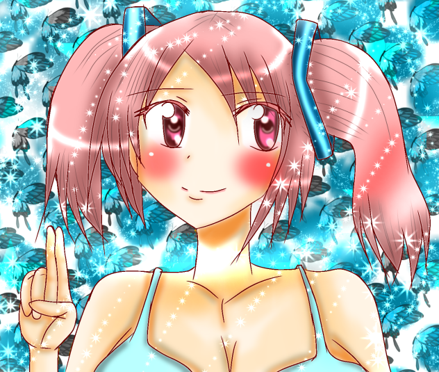 笑顔になる