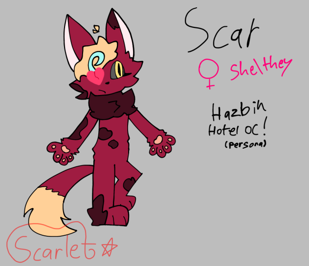hazbin hotel oc and new watermark slay ✨