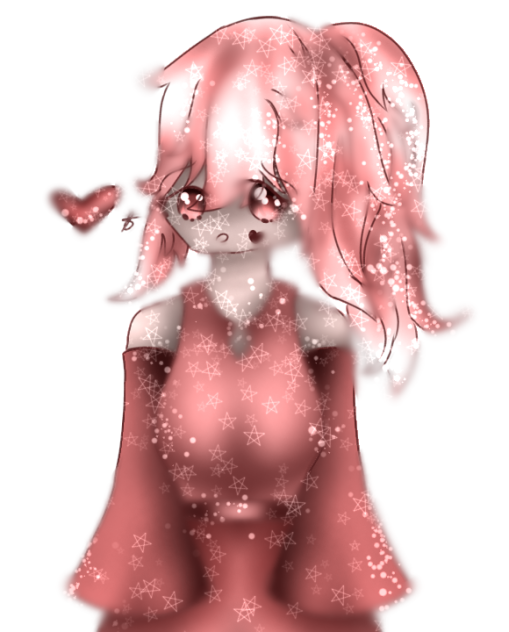 A Girl with a Long Ponytail