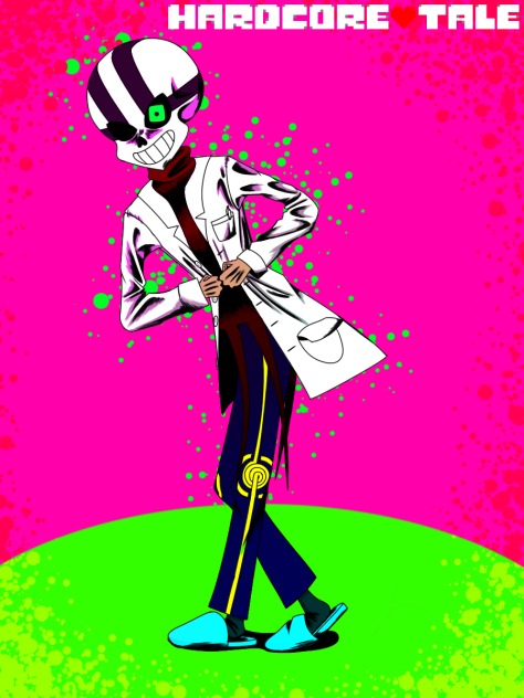 Psycho!Sans 白衣姿