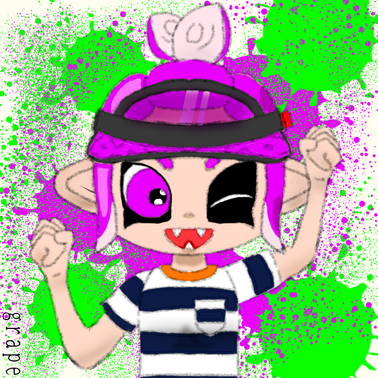 スプラトゥーン2 タコちゃん - ibisPaint