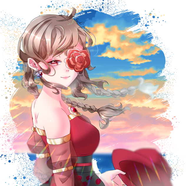 夕妬け