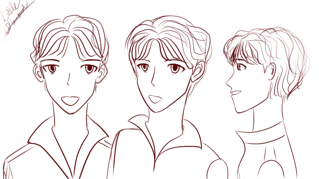 how to draw the same character