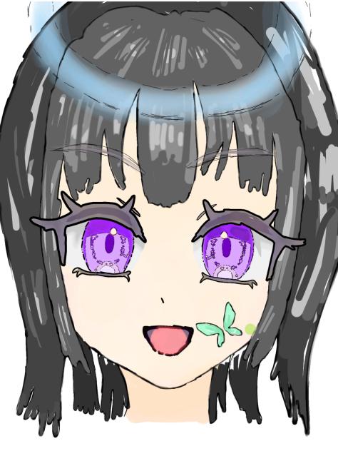 初の厚塗り(？)