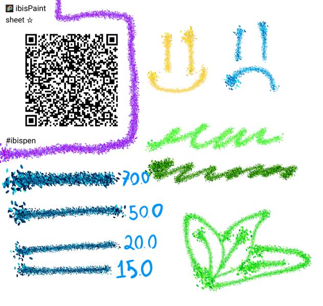 QR CODE pencil sheet