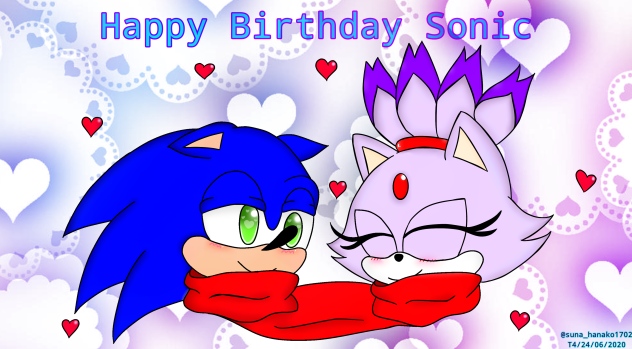 Happy birthday Sonic (late birthday)
