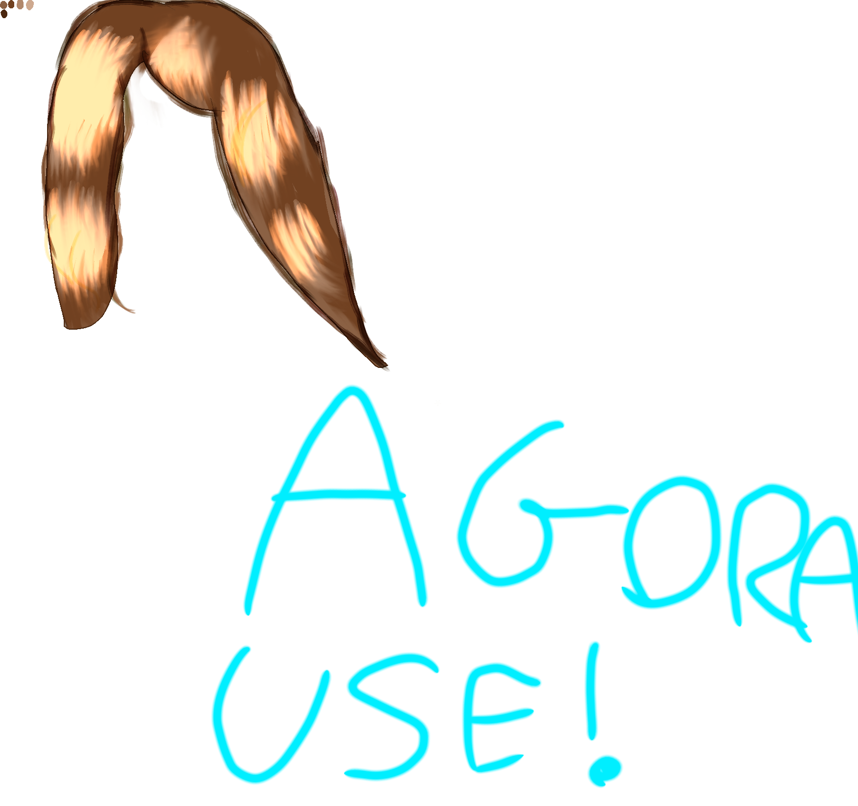 Como fazer cabelo - ibisPaint