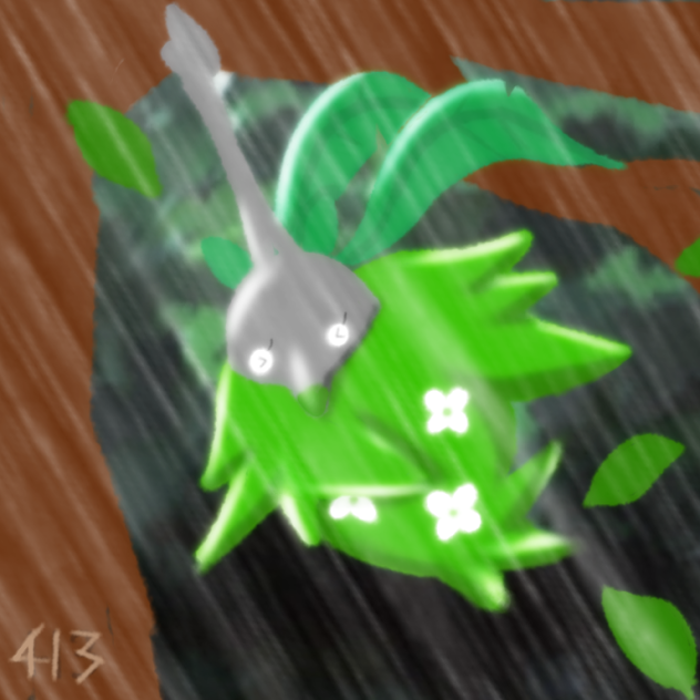 図鑑番号ランダムで絵を描いてみる31