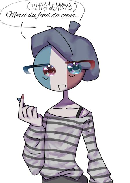 フランスさんの指ハート！