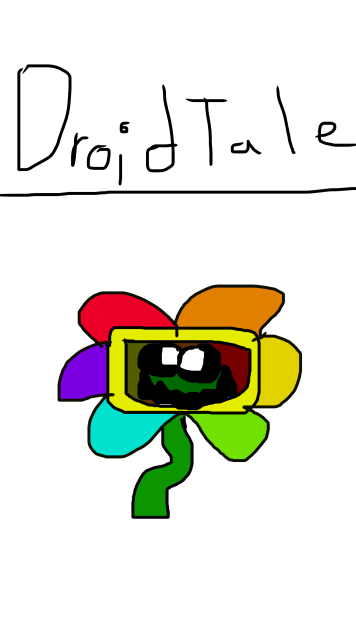DroidTale ArtBot As Flowey