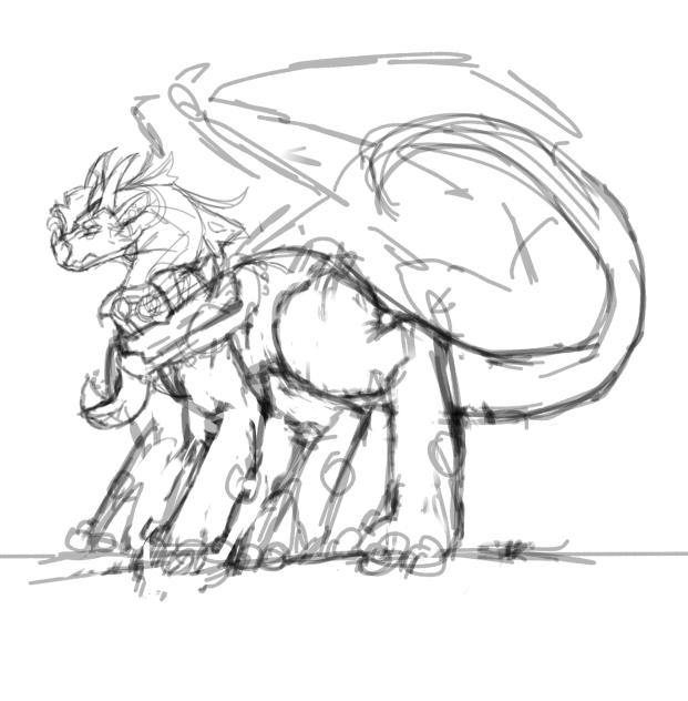 A sketch I’ll never finish