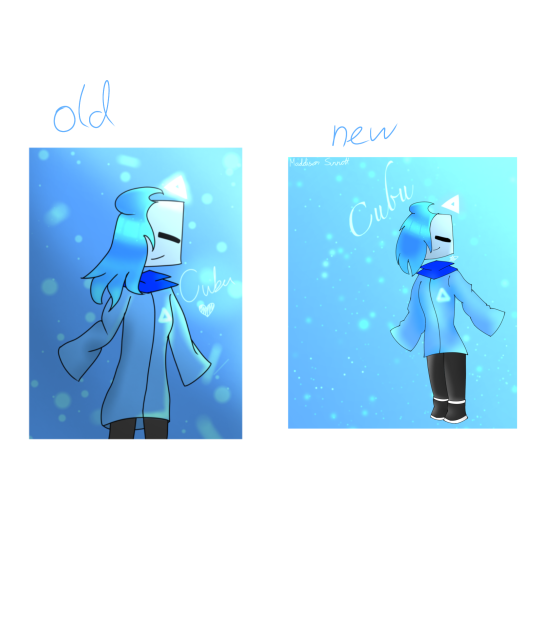 Old vs new art - cubu