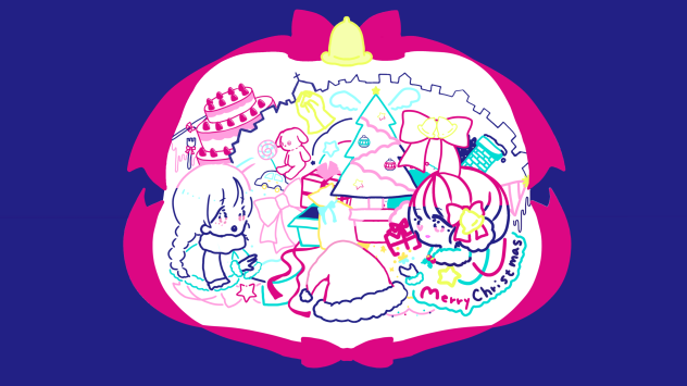 一発描きクリスマスイラスト