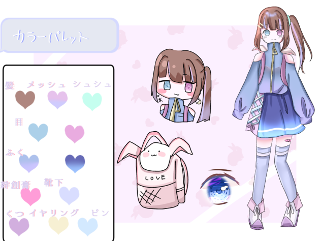 代理キャラデザ☆彡