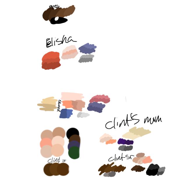 character colors
