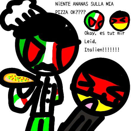 Da Countryhumans Germany and Italy