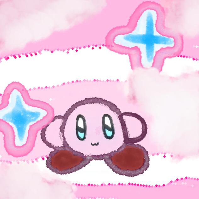 Fluffy Cloud Kirby