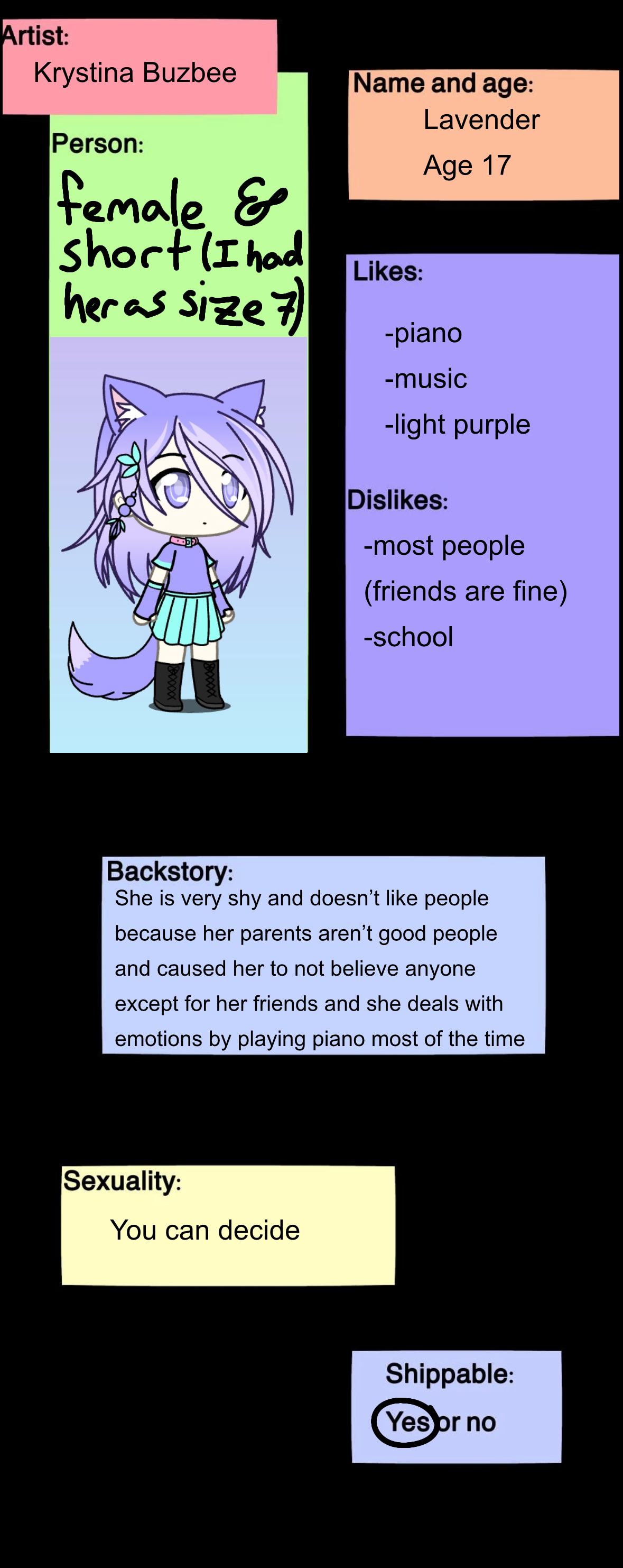 Character Sheet - ibisPaint