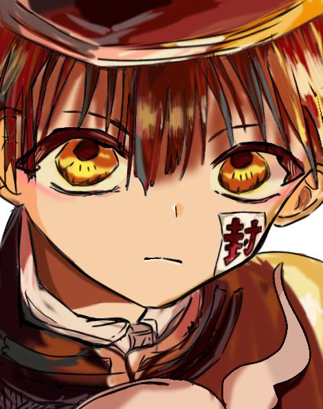 花子くん 塗り絵 表情変えた