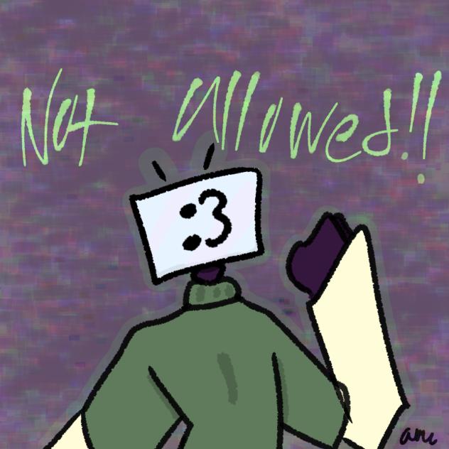not allowed!! (song)