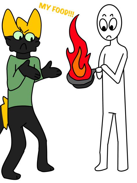 MY FOOD IS ON FIRE collab