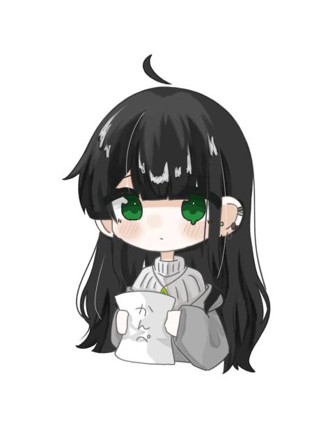 まなちゃんの立ち絵！　ぴえ…